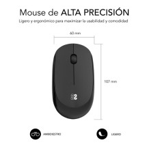 foto de PACK SUBBLIM HARMONY MOUSEPAD XL + WIRELESS MOUSE BLACK
