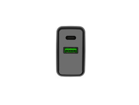 foto de CARGADOR NATEC RIBERA 20W 1XUSB-A + 1XUSB-C PD3.0 QC3.0 NEGRO
