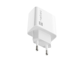 foto de CARGADOR NATEC RIBERA 20W 1XUSB-A + 1XUSB-C PD3.0 QC3.0 BLANCO