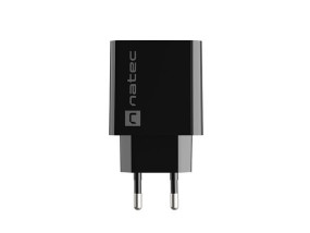 foto de CARGADOR NATEC RIBERA 18W 1XUSB-A QC3.0 NEGRO