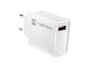 foto de CARGADOR NATEC RIBERA 18W 1XUSB-A QC3.0 BLANCO