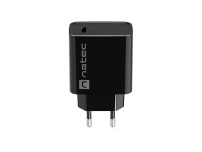 foto de CARGADOR NATEC RIBERA 20W 1XUSB-C PD3.0 QC3.0 NEGRO
