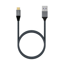 foto de CABLE AISENS USB 3.1 GEN2 ALUMINIO 10GBPS 3A USB-C/M-A/M 2.0M