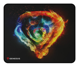 foto de ALFOMBRILLA GENESIS CARBON 500 M FIRE G2 300X250X2,5 MM