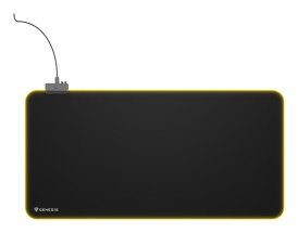 foto de ALFOMBRILLA GENESIS BORON 500 XXL LOGO 800X400X4 MM RGB