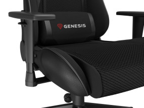 foto de SILLA GAMING GENESIS NITRO 440 G2 MESH GASLIFT 3 120KG NEGRA