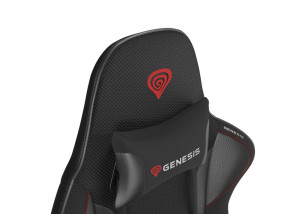 foto de SILLA GAMING GENESIS NITRO 440 G2 MESH GASLIFT 3 120KG NEGRA