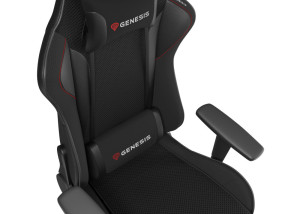 foto de SILLA GAMING GENESIS NITRO 440 G2 MESH GASLIFT 3 120KG NEGRA