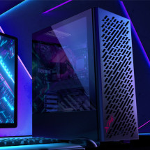 foto de CAJA GAMING XPG VALORAIRMT-BKCWW ATX 2XUSB 3.2 SIN FUENTE NEGRO