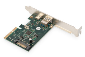foto de DIGITUS TARJETA PCIE USB TYPE-C + USB-A