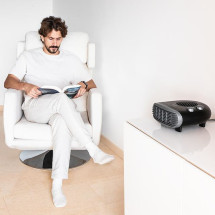 foto de TERMOVENTILADOR CECOTEC READYWARM 2000 MAX HORIZON BLACK