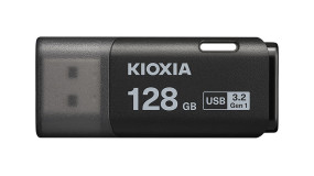 foto de MEMORIA USB 3.2 KIOXIA 128GB U301 HAYABUSA NEGRO