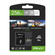 foto de MICRO SD PNY 256GB PRO ELITE UHS-I C10 MICROSDXC