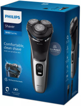 foto de AFEITADORA PHILIPS SHAVER SERIES 3000 S3143/00/ CON BATERÃ?A / 2 ACCESORIOS