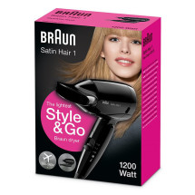 foto de SECADOR BRAUN SATIN HAIR 1 HD130/ 1200W/ NEGRO