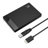 foto de CAJA EXTERNA DISCO DURO EWENT USB 3.2 GEN 1 2.5 SATA SIN TORNILLOS