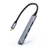 foto de HUB EWENT USB 3.2 GEN 1 USB-C 1 PUERTO USB 3.2 GEN1 + 3 PUERTOS USB 2.0