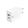 foto de CARGADOR MOVIL EWENT CARGA RAPIDA PUERTOS USB-C Y USB-A 45W BLANCO