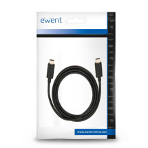foto de CABLE USB 3.2 EWENT GEN1 TYPE C SUPERSPEED 10GBPS 5A VIDEO DISPLAY 4K 60HZ 1M