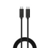 foto de CABLE USB 3.2 EWENT GEN2X2 TYPE C 20GBPS SUPERSPEED 5A 4K 60HZ VIDEO DISPLAY 1M