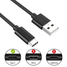 foto de CABLE USB 2.0 EWENT TIPO-C TIPO C A A M/M AWG30 3A 480MBPS 1 M