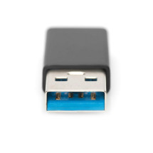 foto de ADAPTADOR EWENT USB 3.2 GEN 1 TIPO A M / USB-C F CUERPO DE ALUMINIO