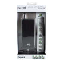 foto de CARGADOR PORTATIL EWENT AUTOMATICO UNIVERSAL 90W 11 PUNTAS