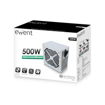 foto de FUENTE ALIMENTACION EWENT ATX 500W V2.3 PRO LINE 3XSATA PPFC