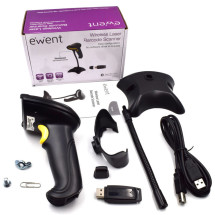 foto de ESCANER LASER DE CODIGOS DE BARRAS INALAMBRICO EWENT