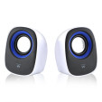 foto de ALTAVOCES EWENT EW3513 2.0 5W RMS USB BLANCO/NEGRO