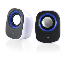 foto de ALTAVOCES EWENT EW3513 2.0 5W RMS USB BLANCO/NEGRO