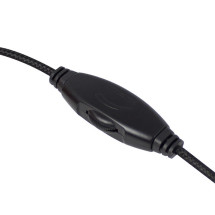 foto de AURICULARES EWENT CHAT EW3567 NEGRO MICROFONO ALAMBRICO JACK 3.5 MM