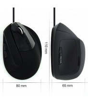foto de RATON EWENT EW3157 ERGONOMICO OPTICO 1800 DPI NEGRO USB