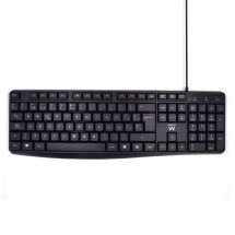 foto de TECLADO EWENT BUSINESS ESPAÑOL ESCRITURA SILENCIOSA USB NEGRO