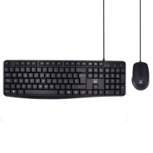 foto de COMBO TECLADO RATON EWENT ESPAÑOL ESCRITURA SILENCIOSA USB NEGRO
