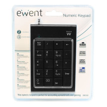 foto de TECLADO NUMERICO EWENT USB NEGRO