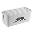 foto de CAJA DE ORGANIZACION EWENT DE CABLE CON SOPORTE 307X135X130MM