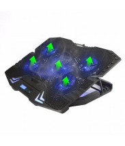 foto de BASE EWENT PORTATIL-5 SILENT FAN UP TO 17-2P USB-5 SPEED FAN-2 COOLING MODE