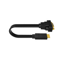 foto de CABLE CONVERTIDOR EWENT HDMI MACHO - VGA HEMBRA 0,20 METROS