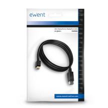 foto de CABLE CONVERTIDOR EWENT VGA MACHO - HDMI HEMBRA CON AUDIO 0,20 METROS