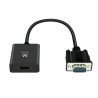 foto de CABLE CONVERTIDOR EWENT VGA MACHO - HDMI HEMBRA CON AUDIO 0,20 METROS