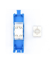 foto de PRESA KEYSTONE WP CAT.6A UTP, TOOLLESS, COLOR AZUL