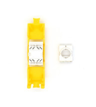 foto de PRESA KEYSTONE WP CAT.6A UTP, TOOLLESS, COLOR AMARILLO