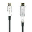 foto de CABLE HDMI AISENS V2.0 OPTICO ACTIVO AOC DESMONTABLE 4K60HZ M/M 20M NEGRO