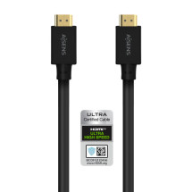 foto de CABLE HDMI AISENS V2.1 ULTRA ALTA VELOCIDAD 8K60HZ M/M 5.0M NEGRO