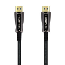 foto de CABLE HDMI AISENS V2.1 OPTICO ACTIVO AOC 8K60HZ M/M 15M NEGRO