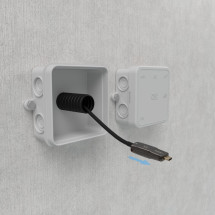 foto de CABLE HDMI AISENS V2.1 OPTICO ACTIVO AOC DESMONTABLE 8K60HZ M/M 15M NEGRO