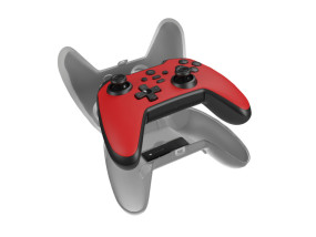 foto de GAMEPAD GENESIS MANGAN 400 WIRELESS (FOR PC/SWITCH/MOBILE) ROJO