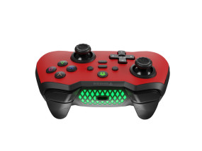 foto de GAMEPAD GENESIS MANGAN 400 WIRELESS (FOR PC/SWITCH/MOBILE) ROJO