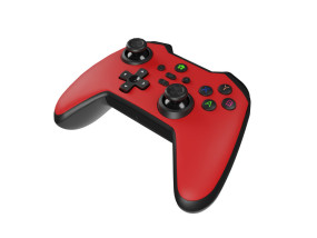 foto de GAMEPAD GENESIS MANGAN 400 WIRELESS (FOR PC/SWITCH/MOBILE) ROJO